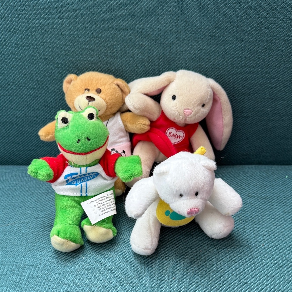 Set of Collectible Mini Build a Bear Workshop Toys
